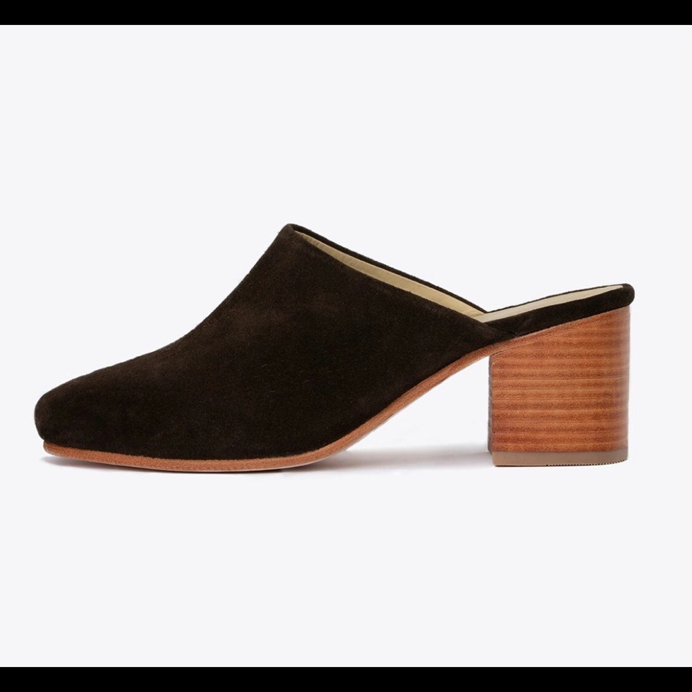 ❌SOLD❌Nisolo Paloma Mule in Dark Olive